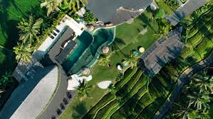 Aerial view of Soulshine Bali