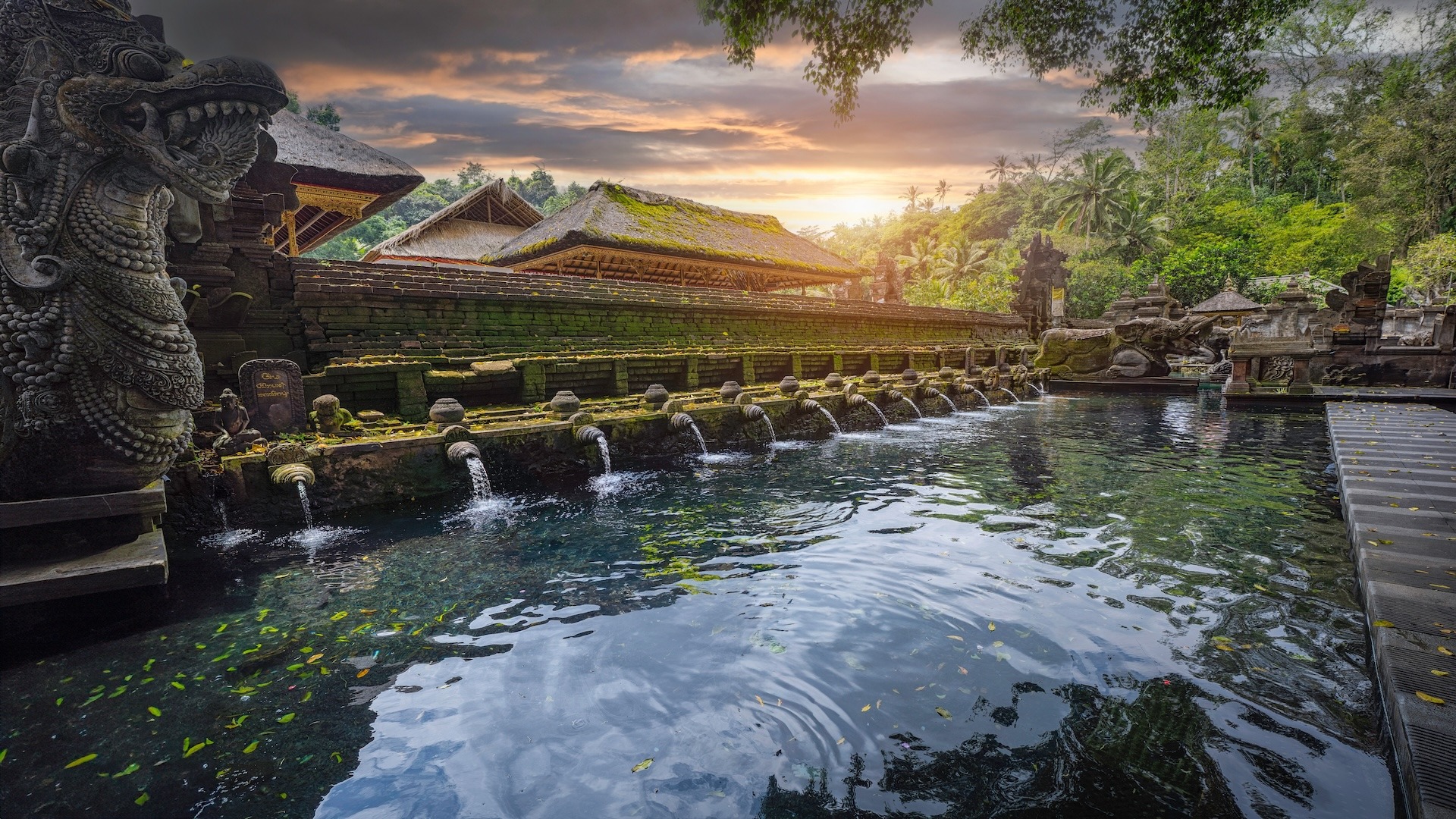 Balinese water temple